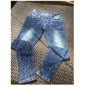 Washed Denim Jeans